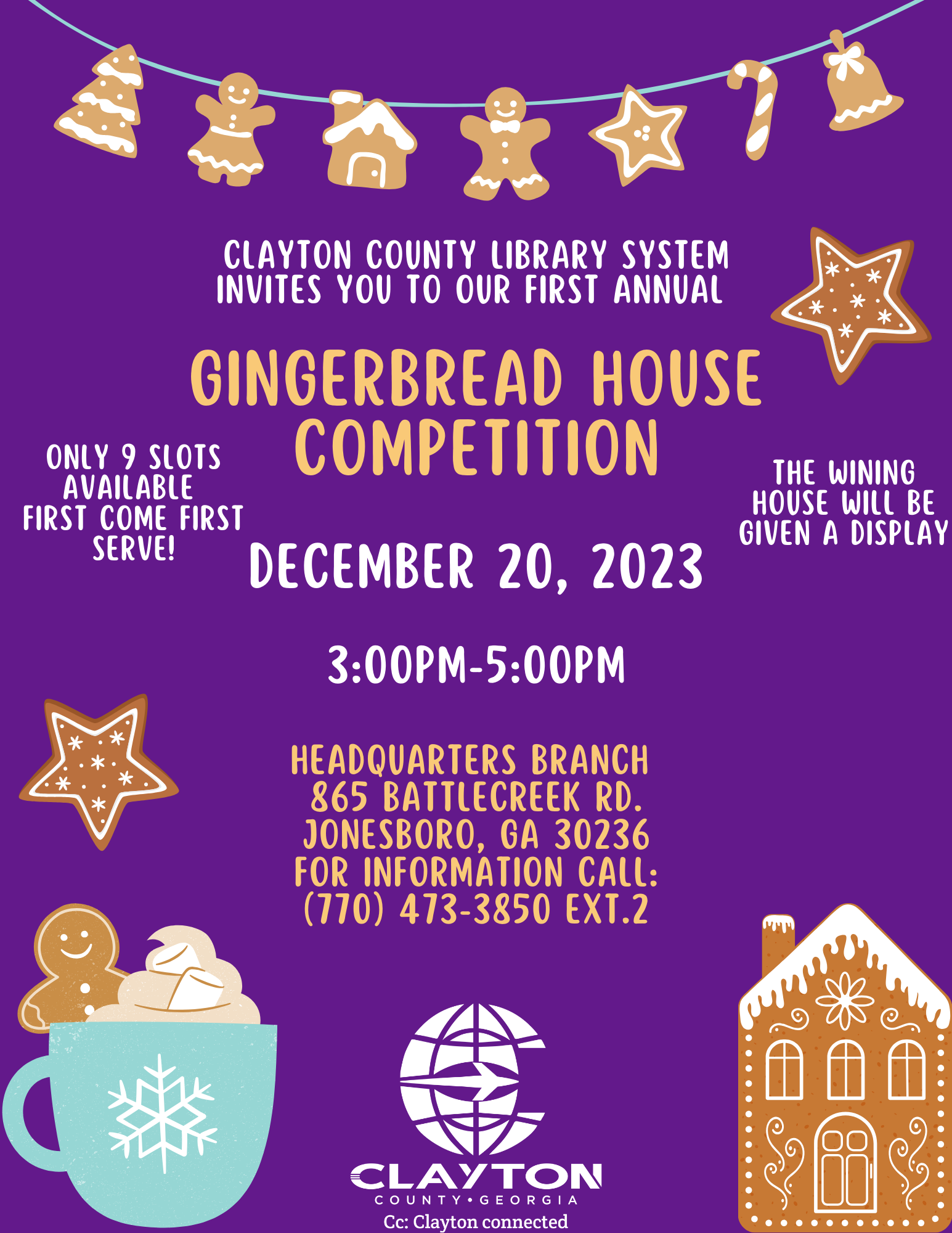 Gingerbread House Competiton